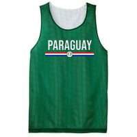 Paraguay Flag Sports Soccer Football Athletic Jersey Top Mesh Reversible Basketball Jersey Tank