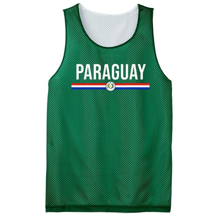 Paraguay Flag Sports Soccer Football Athletic Jersey Top Mesh Reversible Basketball Jersey Tank