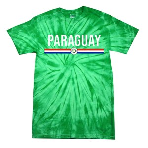 Paraguay Flag Sports Soccer Football Athletic Jersey Top Tie-Dye T-Shirt