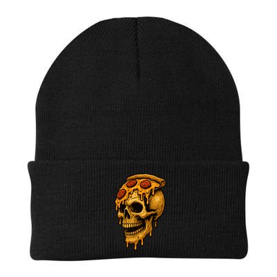Pizza Food Skull Horror Knit Cap Winter Beanie