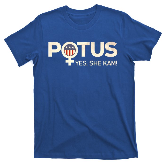 Potus Female Symbol Yes She Kam Harris For President Gift T-Shirt