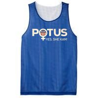 Potus Female Symbol Yes She Kam Harris For President Gift Mesh Reversible Basketball Jersey Tank