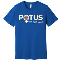 Potus Female Symbol Yes She Kam Harris For President Gift Premium T-Shirt