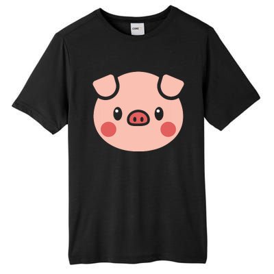 Pig Face Shirts Gift For Pig Lover Tall Fusion ChromaSoft Performance T-Shirt