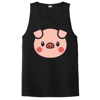 Pig Face Shirts Gift For Pig Lover PosiCharge Competitor Tank