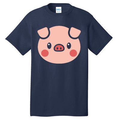 Pig Face Shirts Gift For Pig Lover Tall T-Shirt