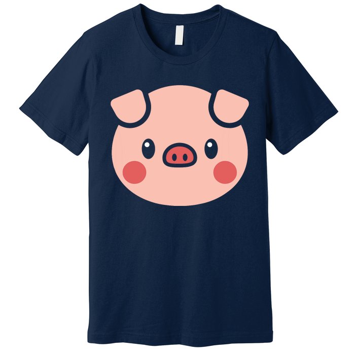 Pig Face Shirts Gift For Pig Lover Premium T-Shirt