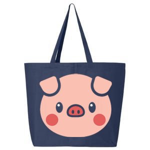 Pig Face Shirts Gift For Pig Lover 25L Jumbo Tote