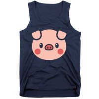 Pig Face Shirts Gift For Pig Lover Tank Top