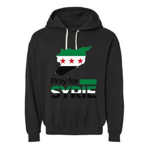 Pray For Syria | Women Garment-Dyed Fleece Hoodie