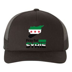 Pray For Syria | Women Yupoong Adult 5-Panel Trucker Hat