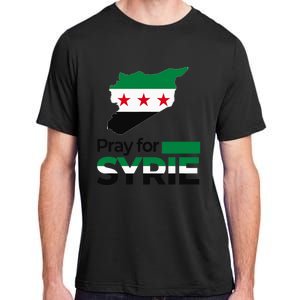 Pray For Syria | Women Adult ChromaSoft Performance T-Shirt