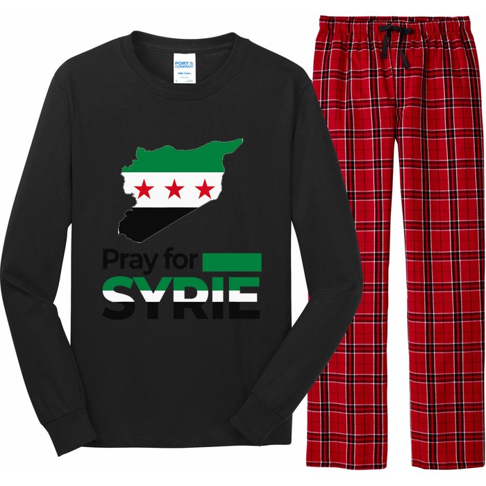 Pray For Syria | Women Long Sleeve Pajama Set