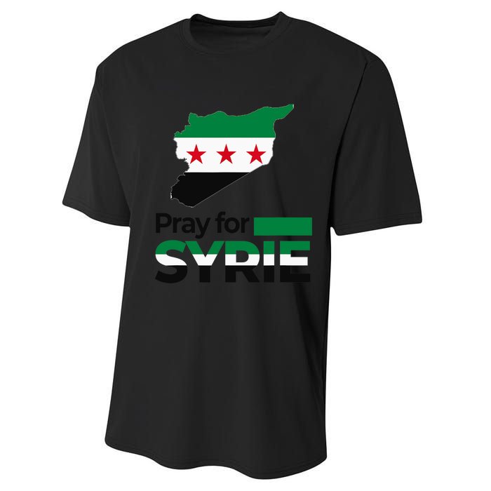 Pray For Syria | Women Performance Sprint T-Shirt