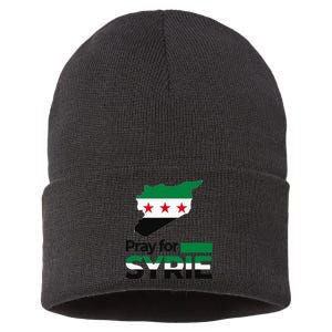 Pray For Syria | Women Sustainable Knit Beanie