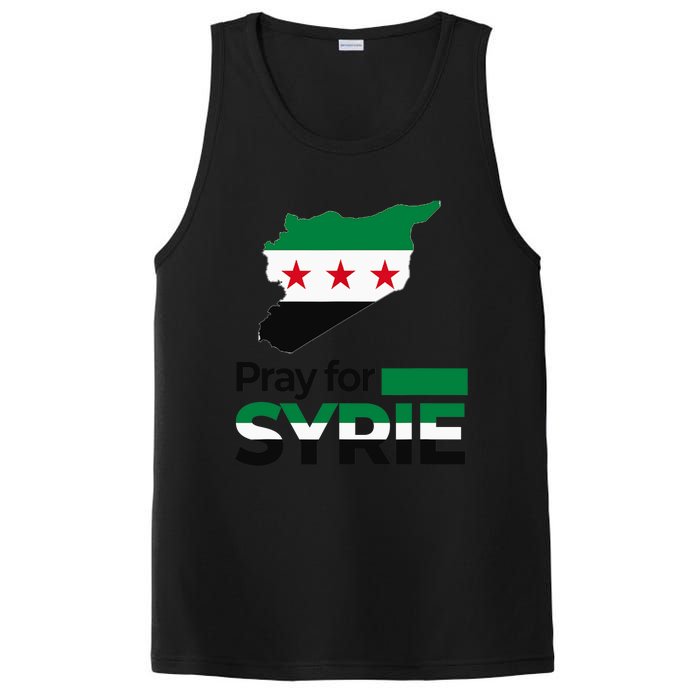 Pray For Syria | Women PosiCharge Competitor Tank