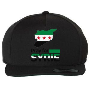 Pray For Syria | Women Wool Snapback Cap