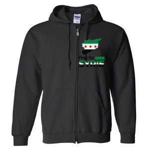 Pray For Syria | Women Full Zip Hoodie