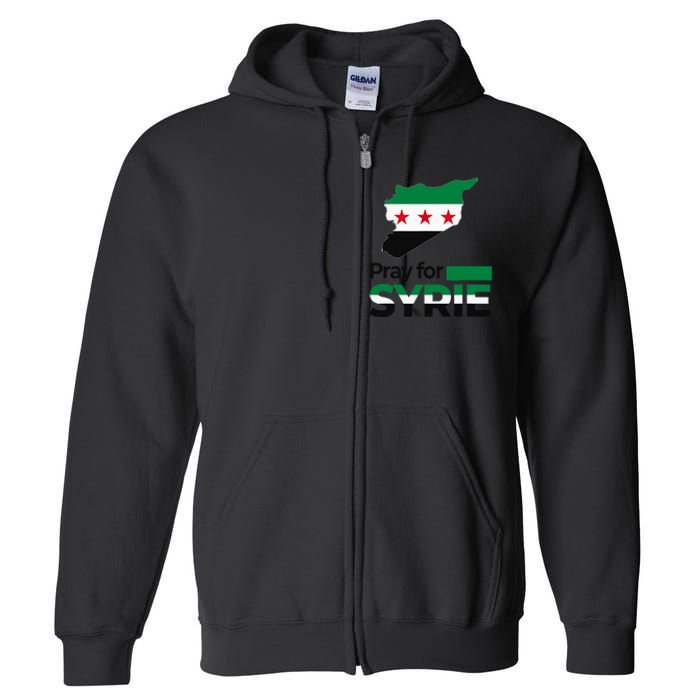 Pray For Syria | Women Full Zip Hoodie