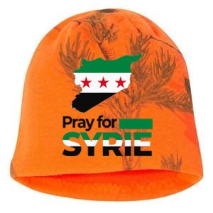 Pray For Syria | Women Kati - Camo Knit Beanie