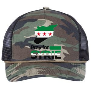 Pray For Syria | Women Retro Rope Trucker Hat Cap