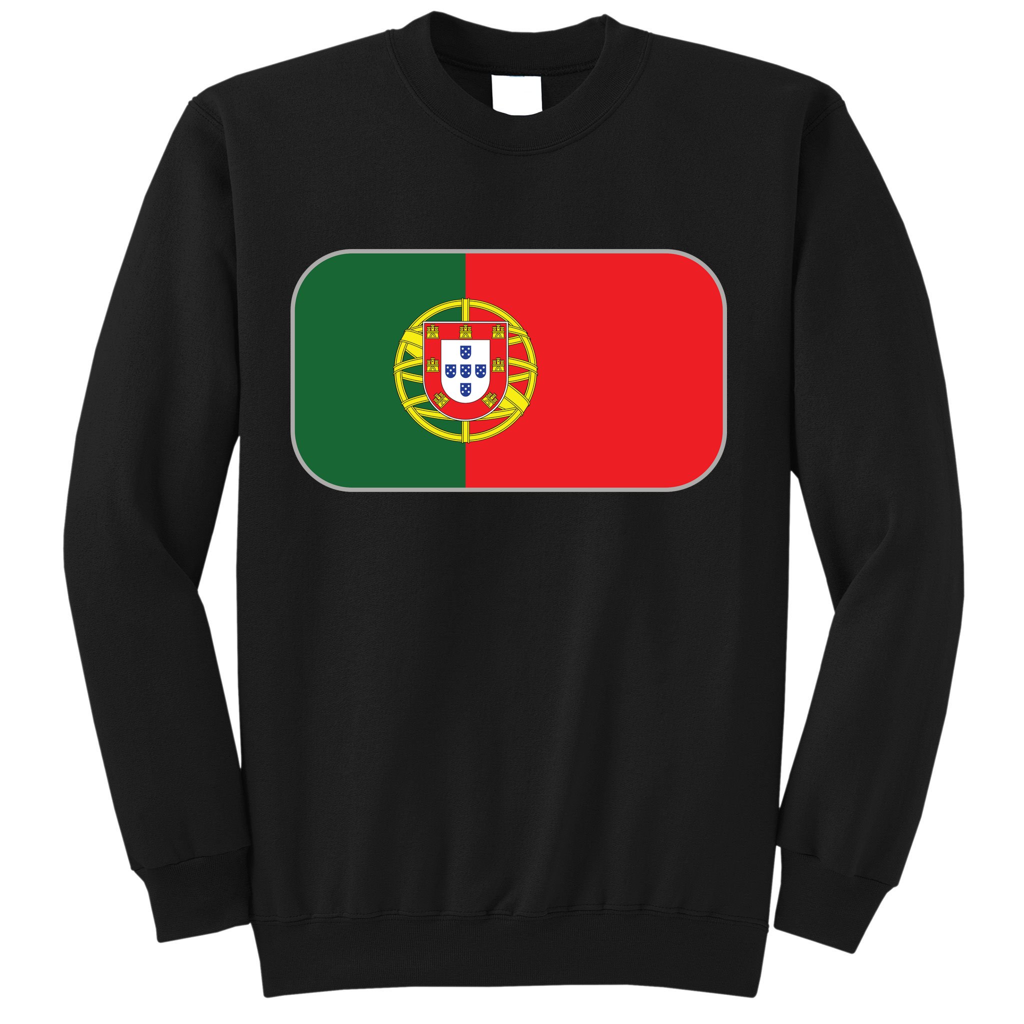 Portugal Flag Soccer Portuguese Flag Sweatshirt