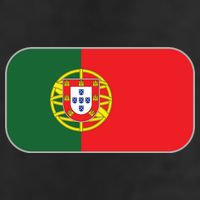 Portugal Flag Soccer Portuguese Flag 25L Jumbo Tote