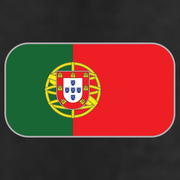 Portugal Flag Soccer Portuguese Flag 25L Jumbo Tote