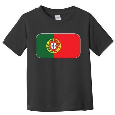 Portugal Flag Soccer Portuguese Flag Toddler T-Shirt