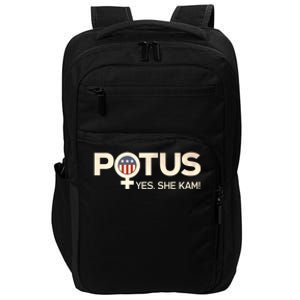 Potus Female Symbol Yes She Kam Harris For President Cute Gift Impact Tech Backpack