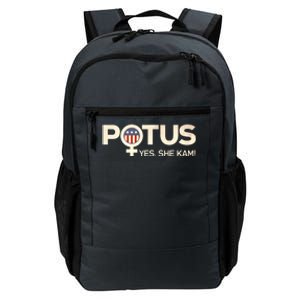 Potus Female Symbol Yes She Kam Harris For President Cute Gift Daily Commute Backpack