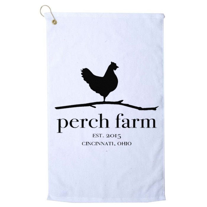 Perch Farm Store Platinum Collection Golf Towel