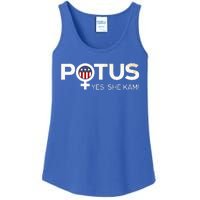 Potus Female Symbol Yes She Kam Harris For President Ladies Essential Tank