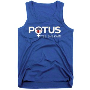 Potus Female Symbol Yes She Kam Harris For President Tank Top