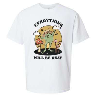 Positive Frog Singing Froggy Sueded Cloud Jersey T-Shirt