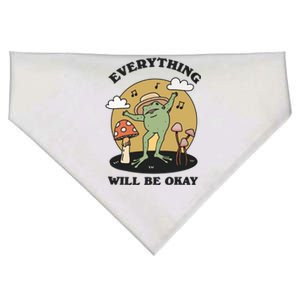 Positive Frog Singing Froggy USA-Made Doggie Bandana