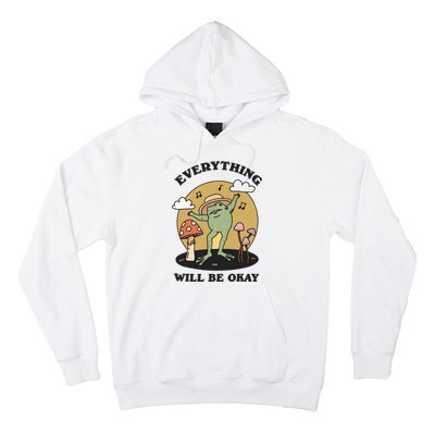 Positive Frog Singing Froggy Hoodie