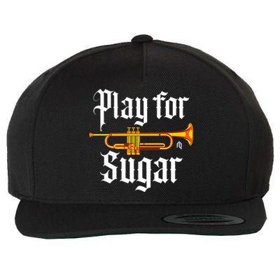 Play For Sugar Premium Wool Snapback Cap