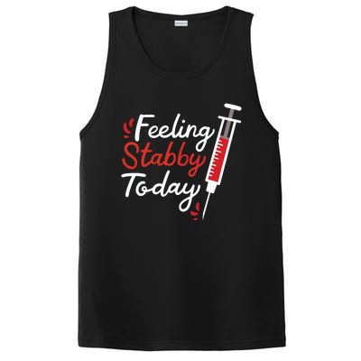 Phlebotomy Feeling Stabby Today Phlebotomist PosiCharge Competitor Tank