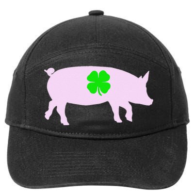 Pig For Saint Patrick's Day Pig Owner 7-Panel Snapback Hat