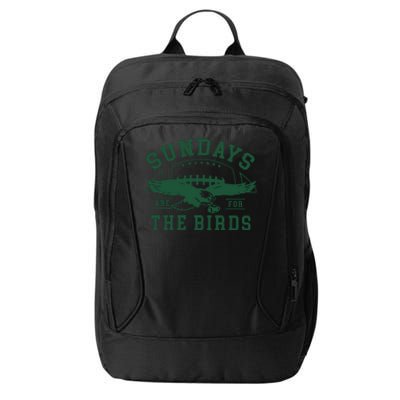 Philadelphia Football Sundays Are For The Birds City Backpack