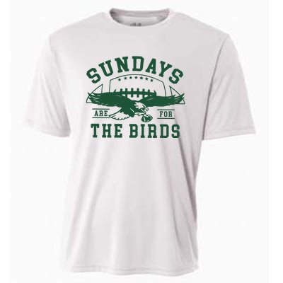 Philadelphia Football Sundays Are For The Birds Cooling Performance Crew T-Shirt