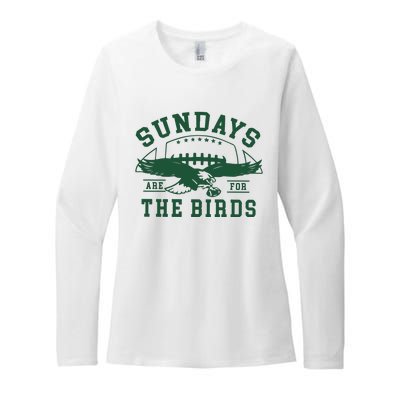 Philadelphia Football Sundays Are For The Birds Womens CVC Long Sleeve Shirt