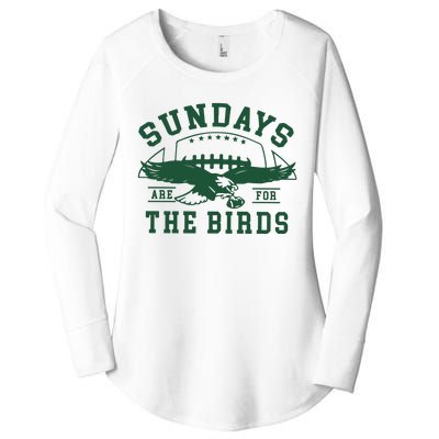 Philadelphia Football Sundays Are For The Birds Women's Perfect Tri Tunic Long Sleeve Shirt