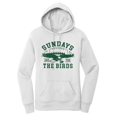 Philadelphia Football Sundays Are For The Birds Women's Pullover Hoodie