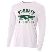 Philadelphia Football Sundays Are For The Birds Cooling Performance Long Sleeve Crew