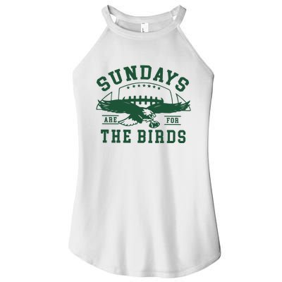 Philadelphia Football Sundays Are For The Birds Women’s Perfect Tri Rocker Tank