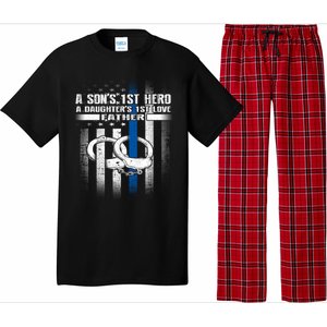 Police Father SonS First Hero Daughters First Love Gift Pajama Set