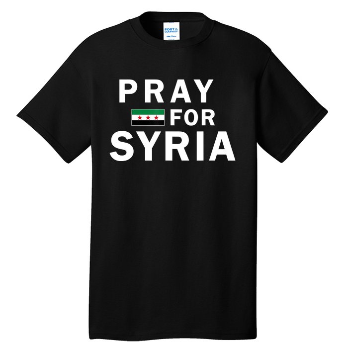 Pray For Syria Tall T-Shirt