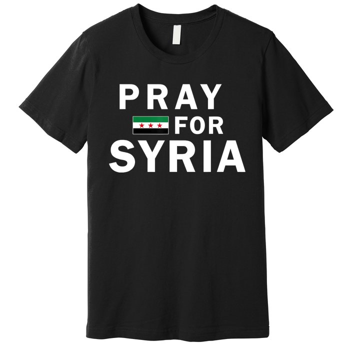 Pray For Syria Premium T-Shirt